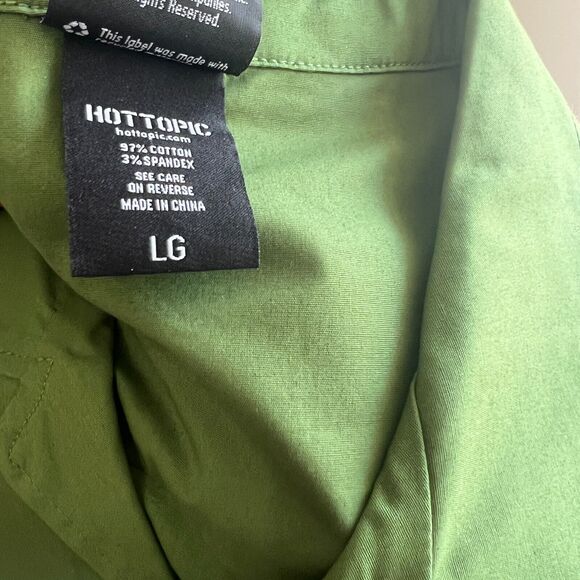 Copied - TWILIGHT SAGA BELLA WOVEN BUTTON DOWN SHIRT BOWLING SHIRT CULLEN COVEN - Picture 7 of 7